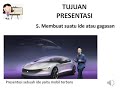 Memahami apa itu Presentasi