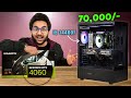 Rs. 70,000/- Gaming/Productivity PC Build - i5 14400F RTX 4060