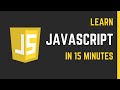 Learn JavaScript in 15 minutes