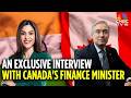 Global Dialogues | An Exclusive Interview With Canada's Finance Minister | India-Canada Ties