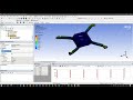 Modal Analysis of Quadcopter Frame in Ansys Workbench |#gearfluids