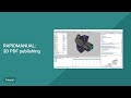 RapidManual Tutorial. 3D PDF publishing.