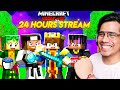 FINALE - 24 Hrs MINECRAFT HARDCORE IRL MARATHON STREAM