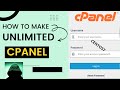 How To Make Unlimited cPanel 2026 - Free Method