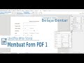 LibreOffice Writer Tutorial Cara Membuat Formulir PDF Yang Bisa Diisi Bagian 1