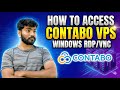 How to access Contabo VPS Windows RDP/VNC