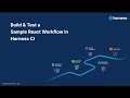 HarnessCI: Getting Started with React Sample