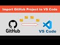 How to Import Projects from GitHub to Visual Studio Code 2021