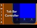 Tab Bar Controller (Swift 4 + Xcode 9.0)