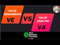 value engineering | value analysis | value | VE/VA | Leanseekho