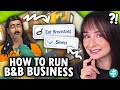I tried to build and run a BED \u0026 BREAKFAST in The Sims 4 Adventure Awaits