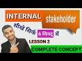 #2 Internal Stakeholders (इंटरनल स्ताकेहोल्देर्स) in Commercial Organisation | Commercial Studies