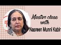 Master Class - Nasreen Munni Kabir | Journey Towards Indian Cinema | RSACE