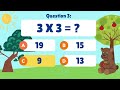 Multiplication Table Quiz Game: Learn \u0026 Play with the 3 Times Table! 🚀