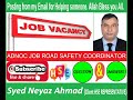 VACANCY ADNOC ROAD SAFETY COORDINATOR. #adnoc #hseengineers #hseprofessionals #hsemanager #abudhabi