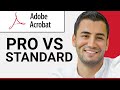 Adobe Acrobat Pro vs Standard (2025)