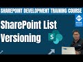 Versioning in SharePoint Online List | Enable and Configure Versioning for a SharePoint List