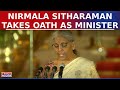 Nirmala Sitharaman Takes Oath As Cabinet Minister In PM Modi's NDA 3.0, Watch | Oath Ceremony 2024