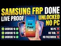 Samsung FRP Bypass 2026 🔓 Android 16 | Unlock Google Account Without PC (100% Working)