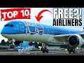 10 Amazing FREE AIRLINERS for MSFS! | PC \u0026 Xbox | A380, A350, 787, 747 \u0026 More | Existing \u0026 Upcoming