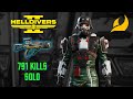 Helldivers 2: Bugs Solo Deathless Full Clear (Super Helldive Gameplay)