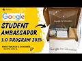 Google Student Ambassador 3.0 Program 2026 || Free Swags \u0026 Goodies || Free Certificate || Must Watch