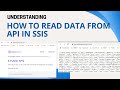 130 How to read data from api in ssis