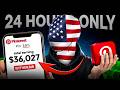 I Tried To Earn $1000 On USA PINTEREST in 24 HOURS | How to Earn money with Pinterest in Mobile