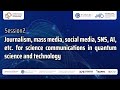 [Session2 ③] IYQ Global Event: Communicating Quantum Science and Technology to Public