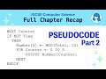 Pseudocode Revision: 1D/2D Arrays, Procedures, Functions, Files, Strings, Rounding (IGCSE CS 0478)