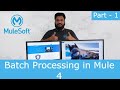 Batch Processing in Mule 4 | Part - 1 | Mule 4 | MuleSoft