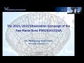 Dr Wolfgang Hermann: 2021/2022 Observation Campaign for FRB20201124A