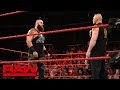 Braun Strowman and Brock Lesnar throw down before WWE Crown Jewel: Raw, Oct. 29, 2018