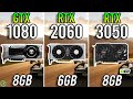 GTX 1080 vs RTX 2060 vs RTX 3050 - Big Difference?