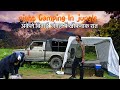 Night camping in jungle | Spending a scary night alone in the jungle | Leopard and Bear Territory