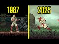 Evolution of Shinobi games (1987 - 2025)