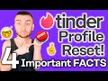 How to Reset Tinder profile. We show you the steps 