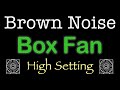 Best BOX FAN NOISE on High Setting for Sleep