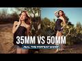 Real Time Portrait Shoot: Viltrox 35mm LAB vs 50mm Pro