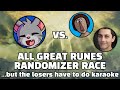 Why did I agree to this - Elden Ring ALL GREAT RUNES Randomizer Race vs. star0chris \u0026 Captain_Domo