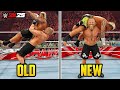 50 OLD vs NEW Finishers in WWE 2K25! (WWE 2K26 Countdown)