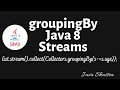 Java 8 groupingBy | groupingBy In Streams |Java Shastra
