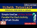 A simple use case for parallel for each activity using UiPath | RPA LEARNERS