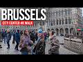 BRUSSELS, Belgium 🇧🇪 More Than Chocolate \u0026 Politics | 4K Walking Tour