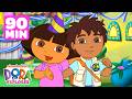 Dora the Explorer Gives Gifts and Toys! 🎁 90 Minutes | Dora \u0026 Friends