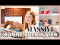EXTREME KITCHEN DECLUTTER + ORGANIZATION | kitchen organizing tips | decluttering + organizing ideas