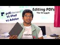 Best PDF Editing Software FOR STUDENTS | PDFelement vs Adobe Acrobat vs iPad