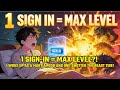 1 Sign-In = MAX LEVEL?! I Woke Up As A 'Martial God' And One-Shotted The Beast Tide!