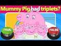 ⭕❌ Peppa Pig True or False Quiz 🐷❓ Ultimate Challenge! Can You Get Them All Right? | Quiz DingDong