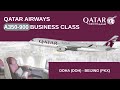 Doha Lounge Tour + Qatar Airways A359 Business Class Review (Non-Qsuite) | Doha DOH - Beijing PKX